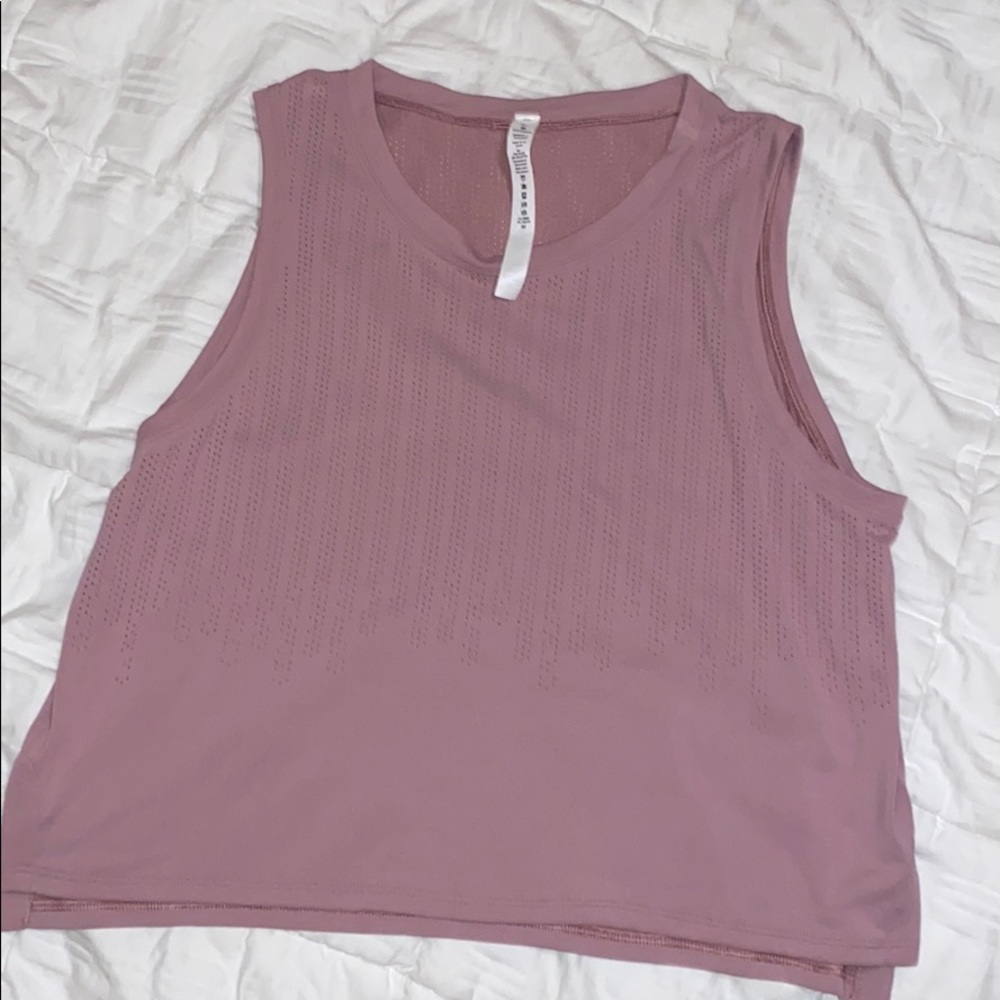 LULULEMON purple workout tank size: xl